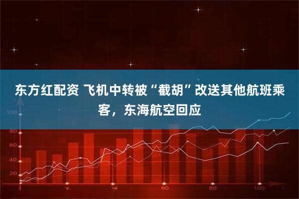 东方红配资 飞机中转被“截胡”改送其他航班乘客，东海航空回应